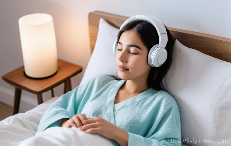 ASMR이 스트레스 호르몬에 미치는 영향 - **Prompt: "A symbolic split-image portraying the profound impact of ASMR on stress and cortisol leve...