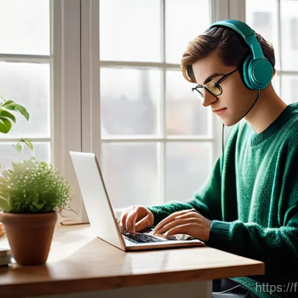 ASMR이 ADHD에 미치는 긍정적 효과 - **Prompt for Concentration and Focus with ASMR:**
    "A young adult, approximately 20-25 years old,...